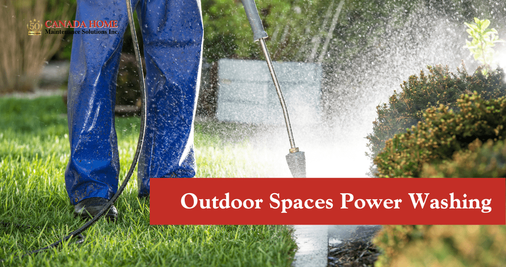 Outdoor Spaces Power Washing
