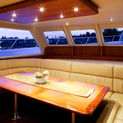 recreational boat interior cleaning