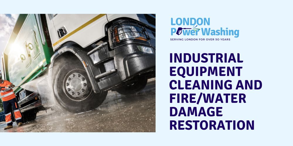 Industrial Equipment Cleaning and Fire/Water Damage Restoration